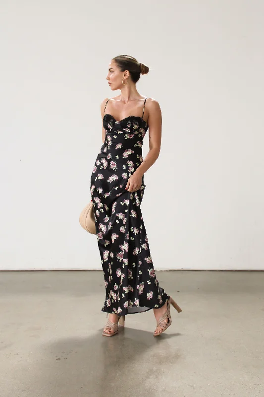 Time-Limited Offer Nice Blooms Maxi Dress