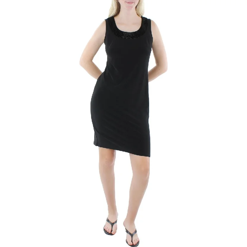 Today's Special R&M Richards Womens Jersey Sleeveless Midi Dress