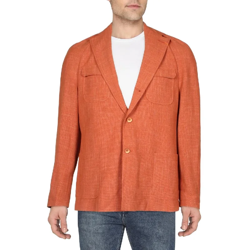 Best Bargains Tallia Mens Textured Slim fit Sportcoat