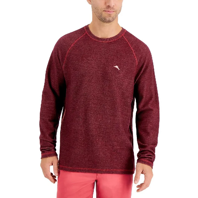 Tommy Bahama Mens Bayview Logo Knit Crewneck Sweater