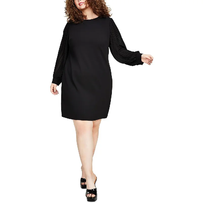 Customer Appreciation Sale Tommy Hilfiger Womens Plus Scuba Crepe Cocktail and Party Dress