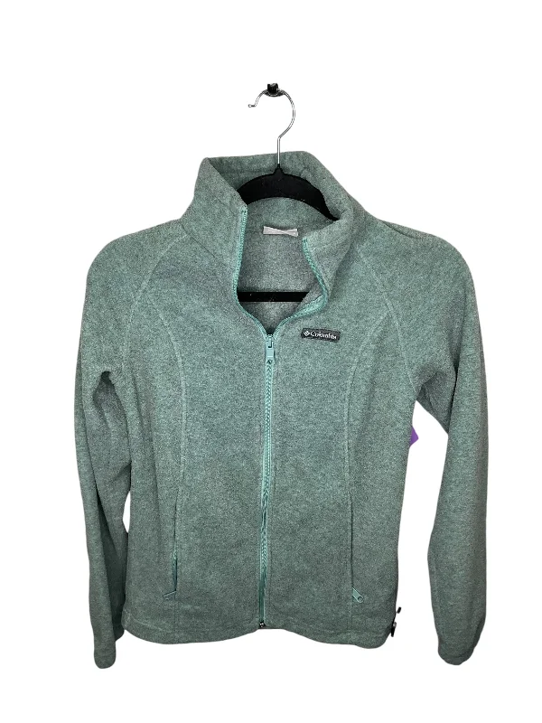 Lowest Price Athletic Jacket By Columbia In Green, Size: S