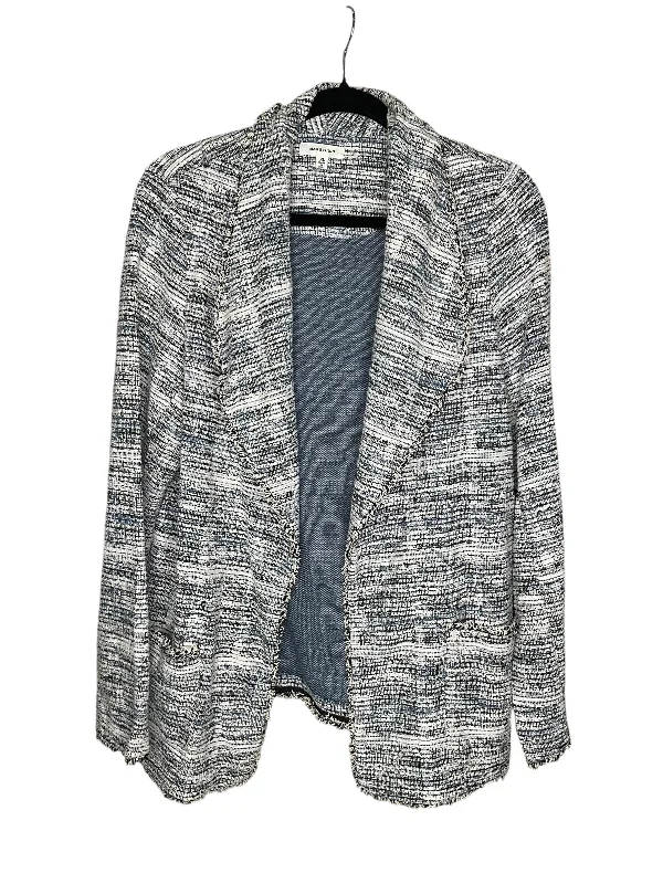Instant Savings Blazer By Max Studio In Blue & White, Size: Xl