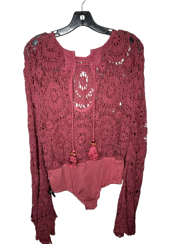 Mega Sale Bodysuit By Free People In Purple, Size: M