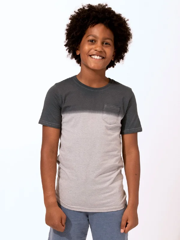 Boy's Dip Dye Pocket Tee