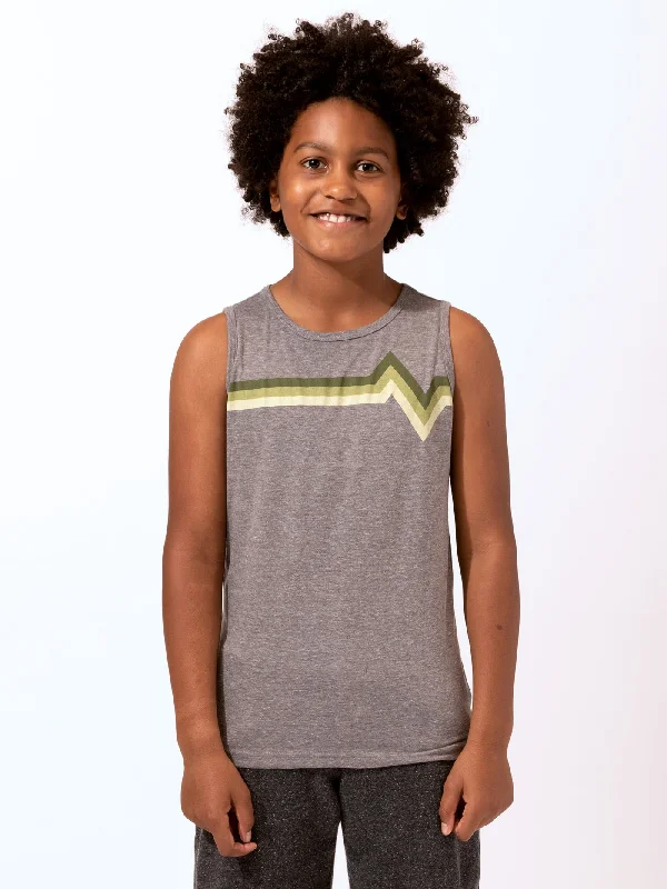 Bargain Blast Boys Heartbeat Graphic Tank