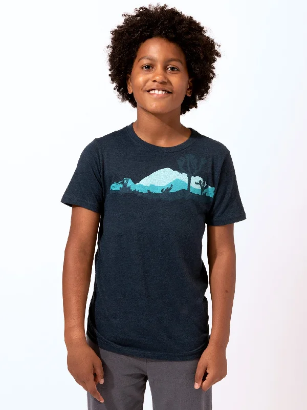 Limited Edition Boy's Mountain Silhouette Graphic Tee
