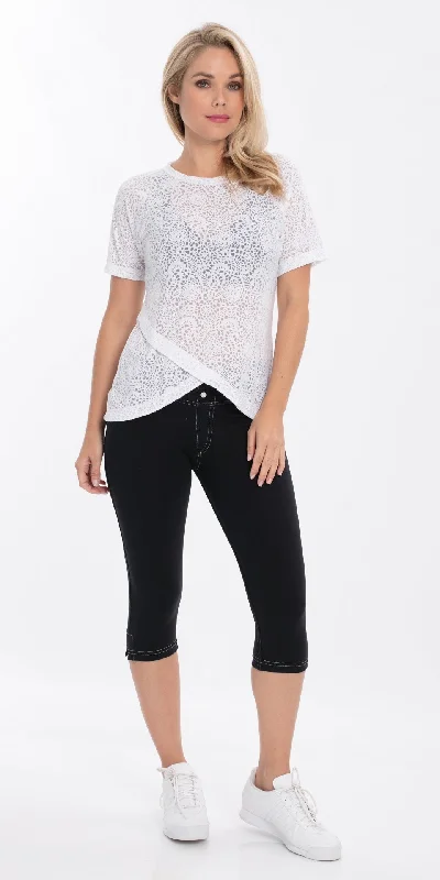 Massive Deals Burnout Top Short Sleeve