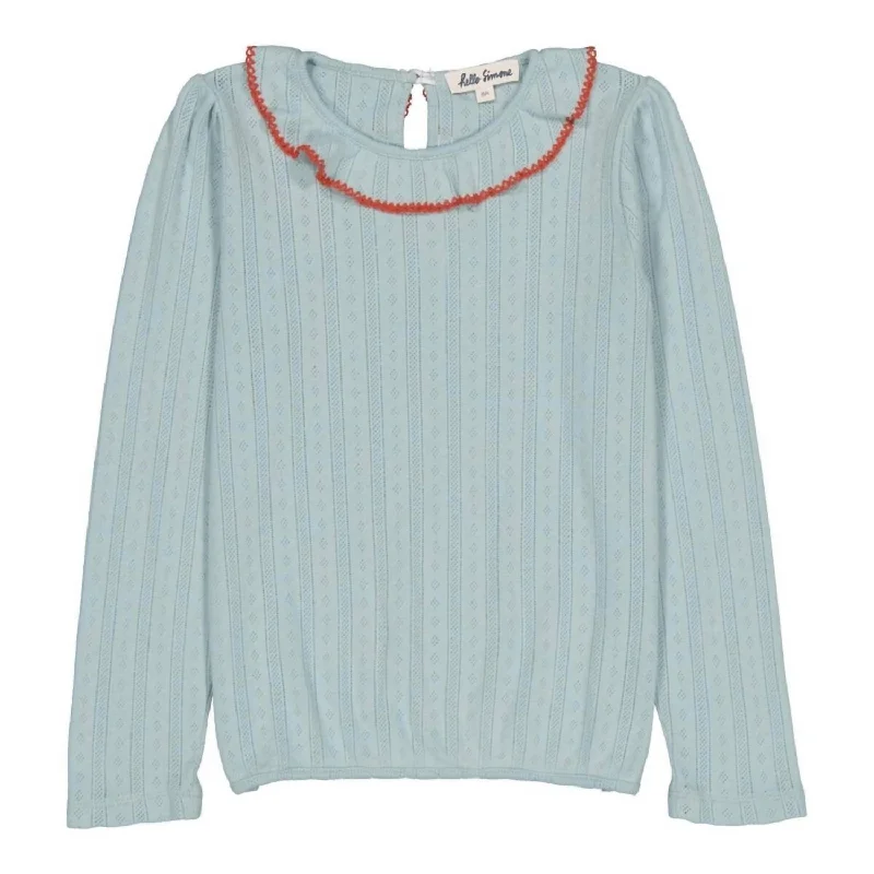 Girls' Nora T-Shirt In Cloud Blue