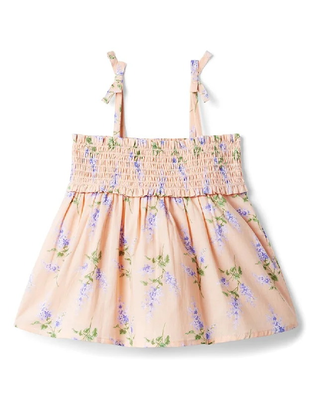 Now or Never Janie and Jack The Leilani Floral Smocked Top