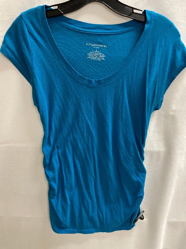 Quick Sale Maternity Top Short Sleeve By Liz Lange  Size: S