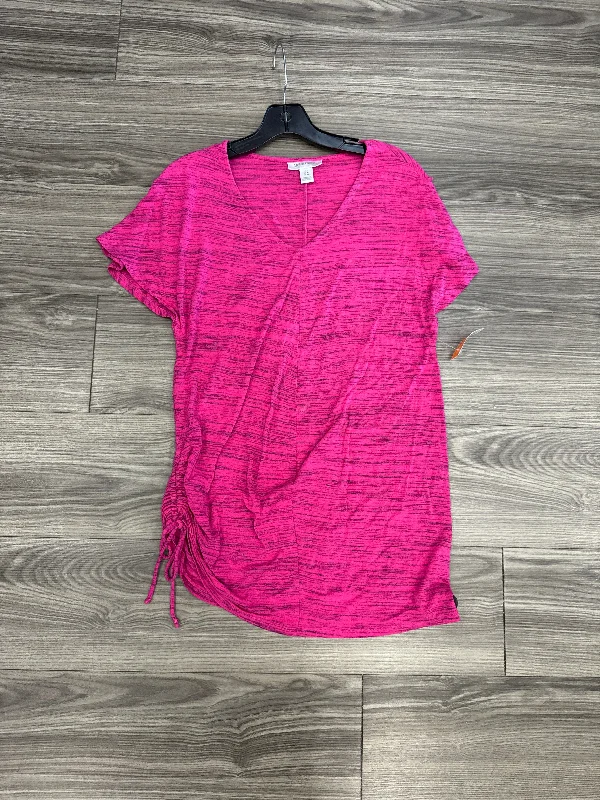Price Rollback Maternity Top Short Sleeve By Motherhood  Size: M