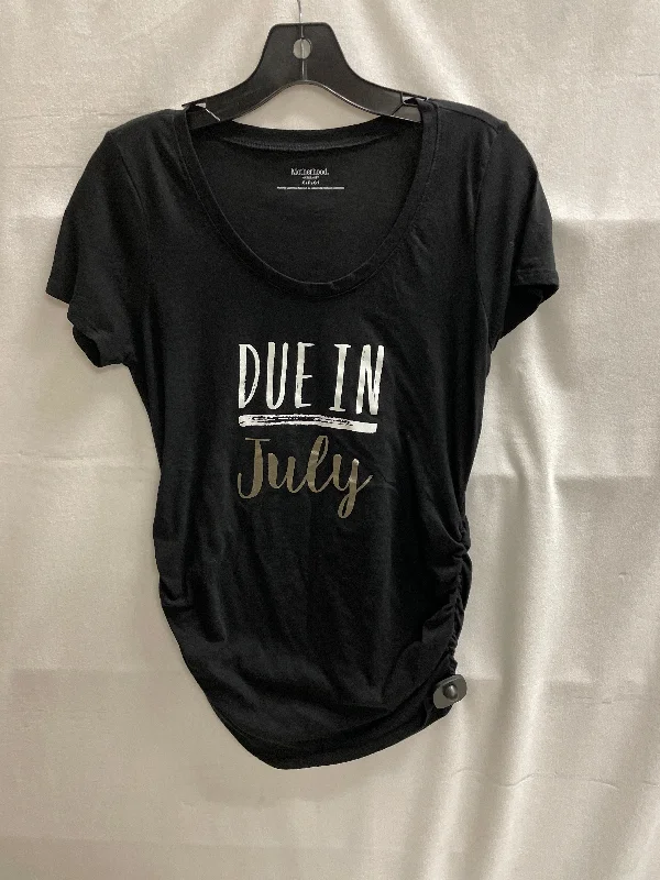 Markdowns Maternity Top Short Sleeve By Motherhood  Size: S