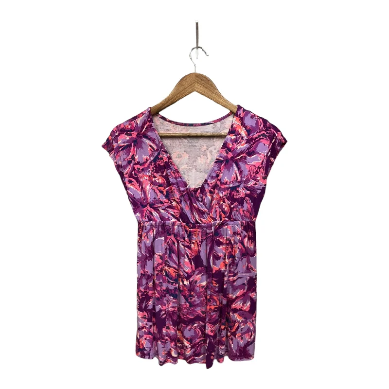 Inventory Reduction Nursing Top Short Sleeve By Liz Lange Maternity  Size: S