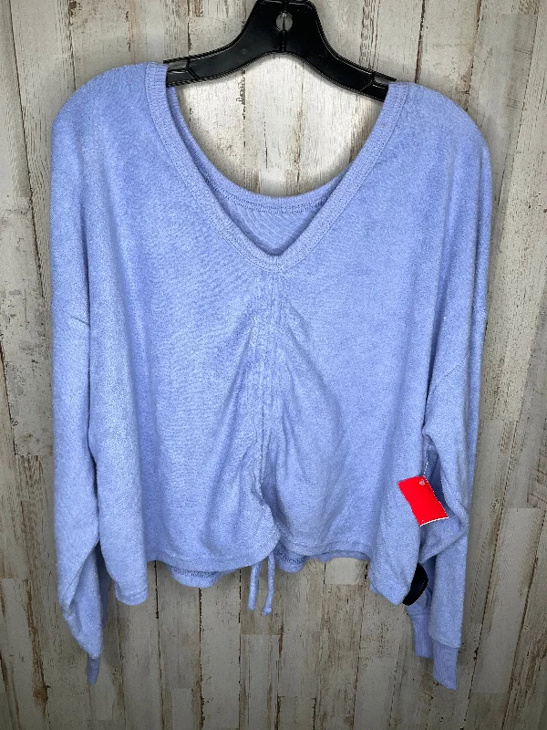Price Drop Alert Sweatshirt Crewneck By Aerie In Blue, Size: Xl