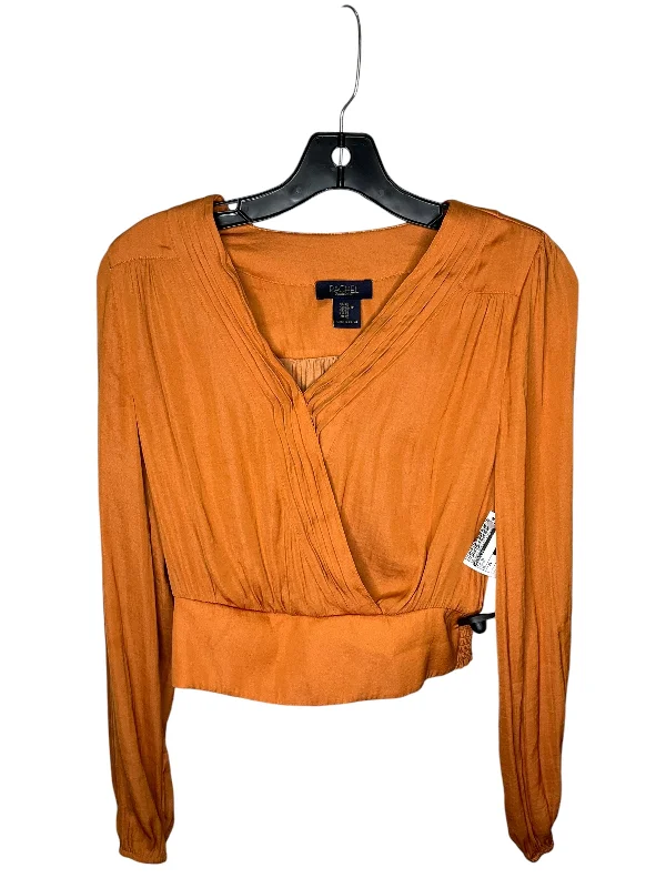 Online Only Top Short Sleeve By Rachel Roy In Orange, Size: Xs