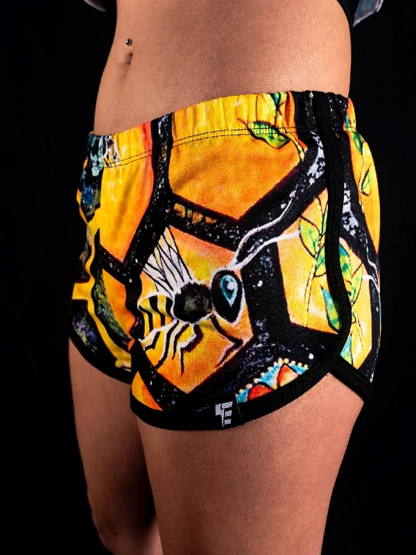 Bee Conscious Retro Shorts