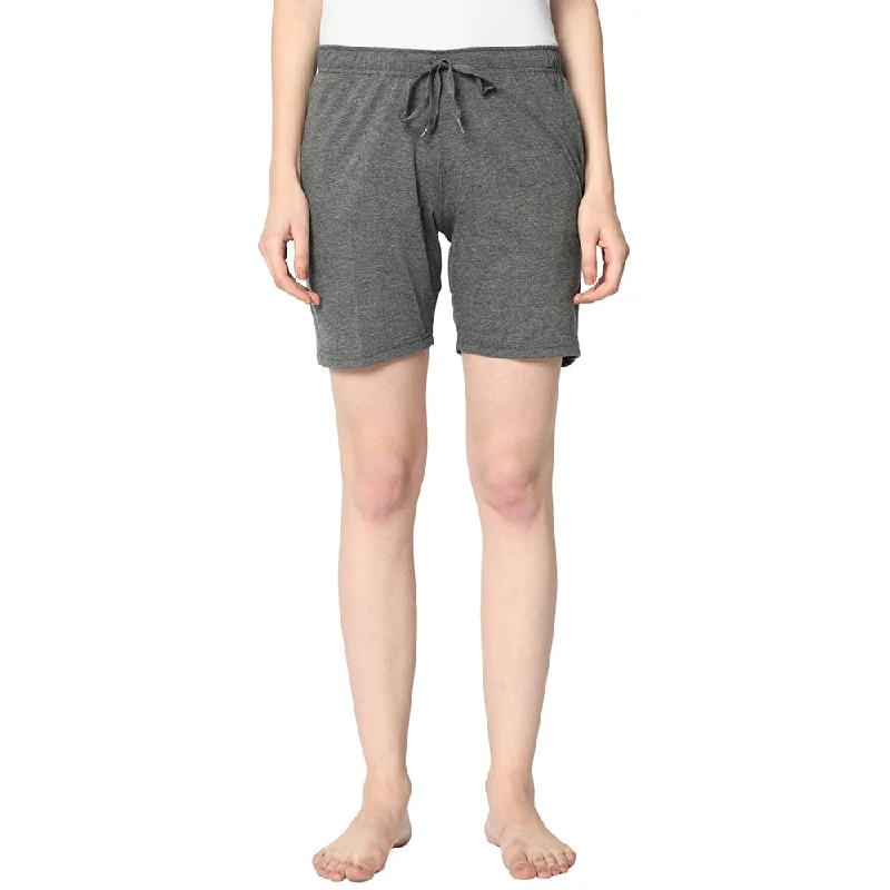 Extra Savings Vimal Jonney Grey Shorts For Women's