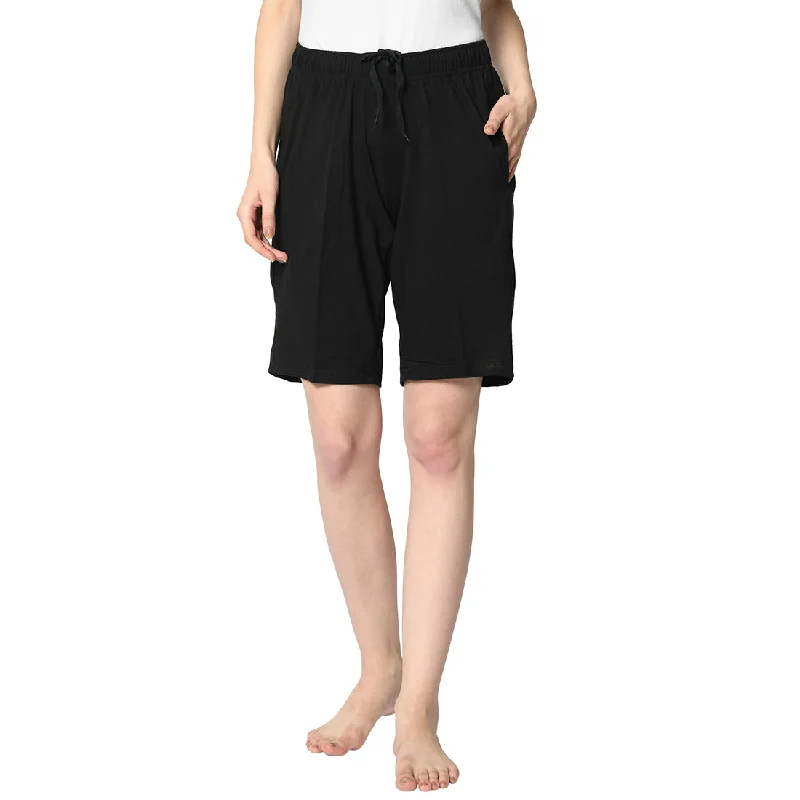 Big Discounts Vimal Jonney Black Shorts For Women's