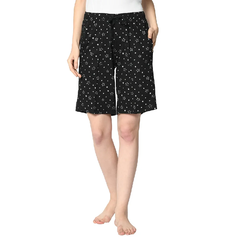 Referral Discount Vimal Jonney Black Shorts For Women's