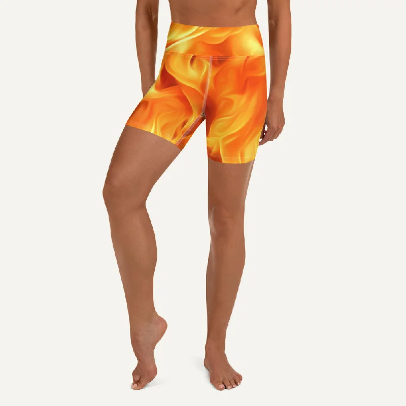 Incredible Offers Fire High-Waisted Shorts