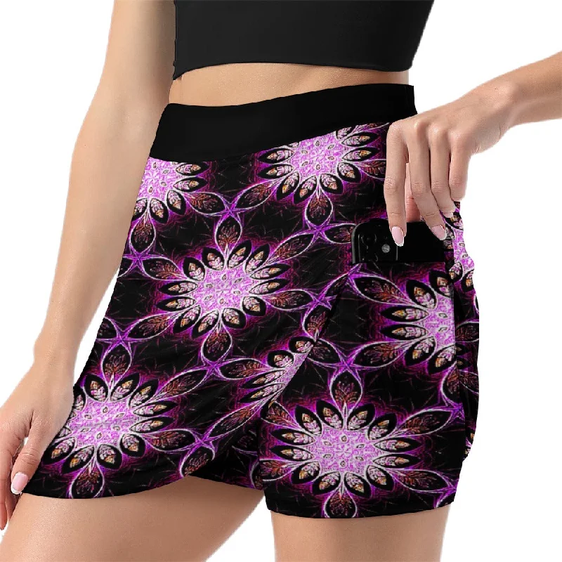 Last Chance Geometrical Design Apparel 01-01 Designer Skorts