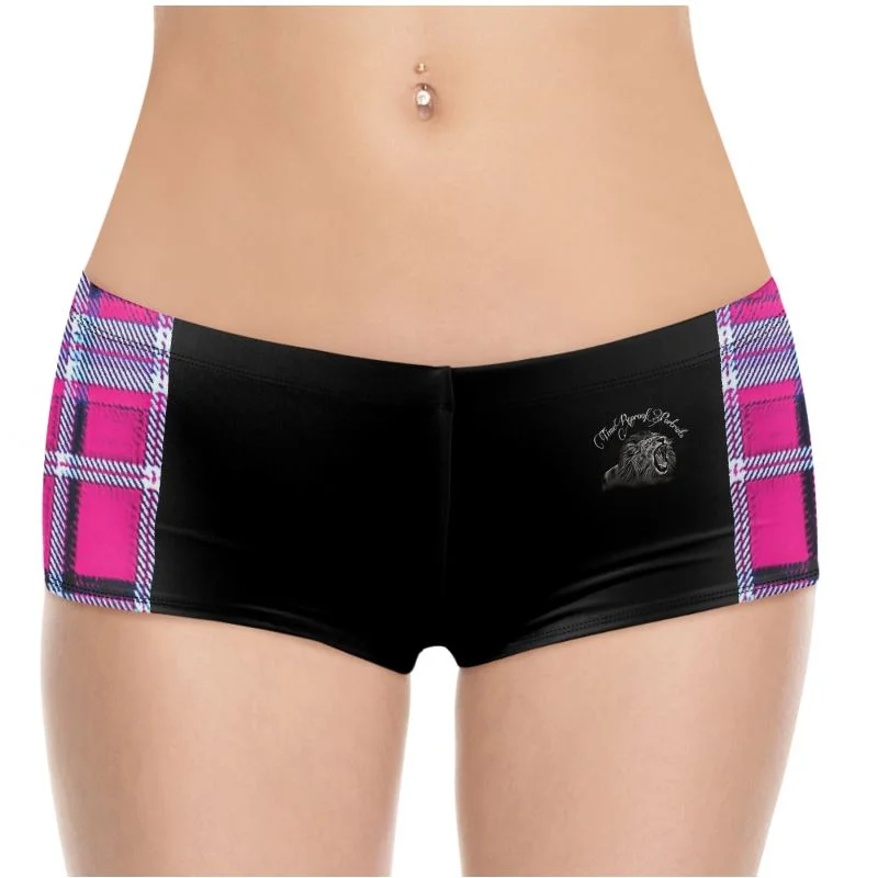 Unmissable Offer TRP Twisted Patterns 06: Digital Plaid 01-04A Designer Hot Pants