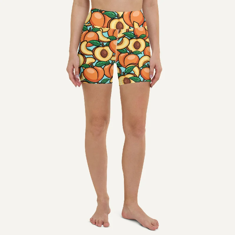 Don't Miss Peaches High-Waisted Shorts
