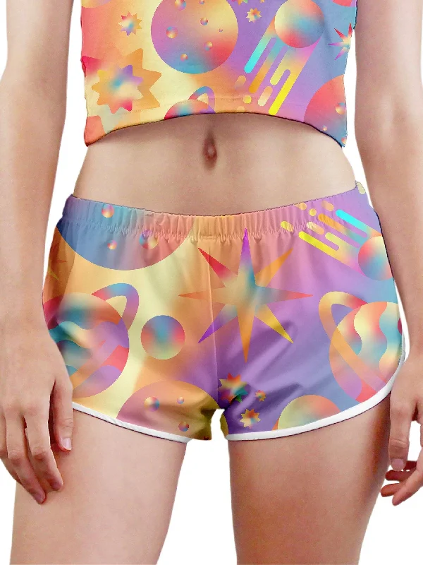 Space Gushers Women's Retro Shorts