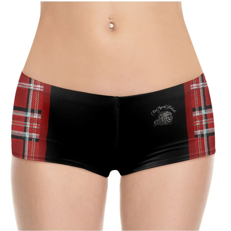 Super Sale TRP Twisted Patterns 06: Digital Plaid 01-05A Designer Hot Pants