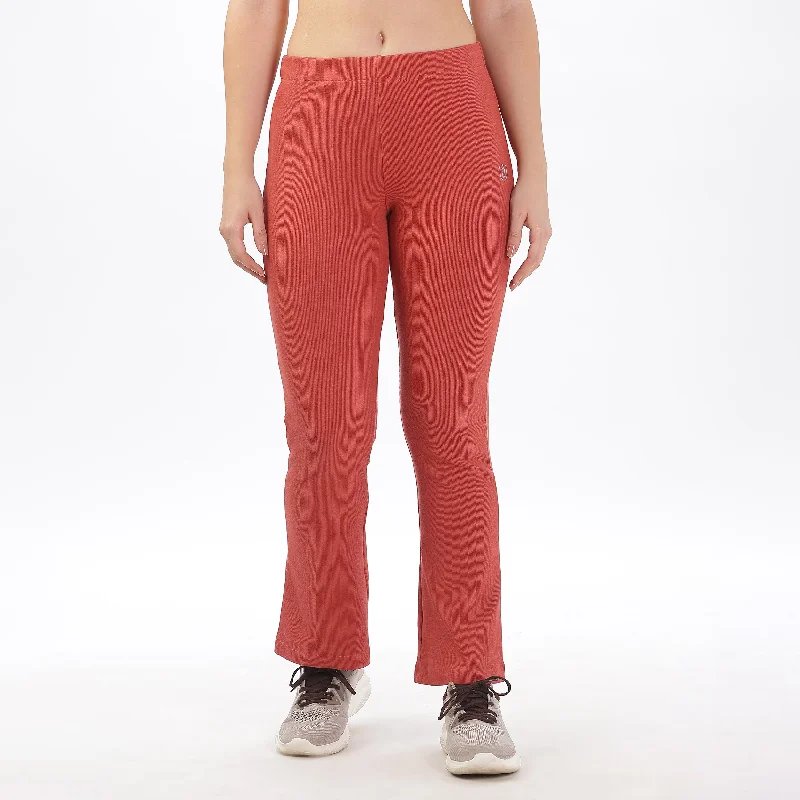 Closeout Women's Cotton Slim Flared Stretchy and Comfort Fit Pant