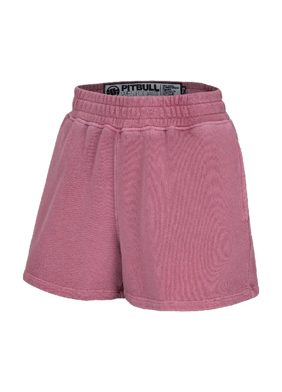 Price Reduction Women's sweat shorts Washed Manzanita - Pink